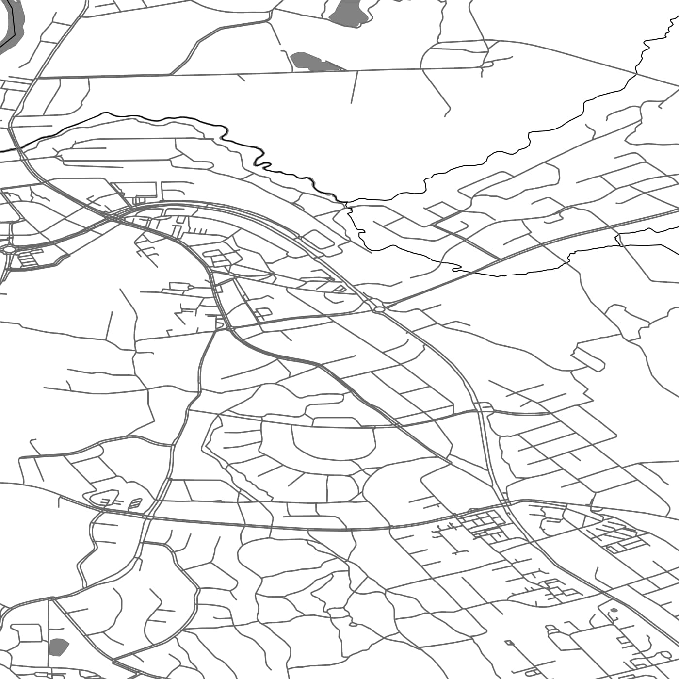 ROAD MAP OF PAIMIO, FINLAND BY MAPBAKES