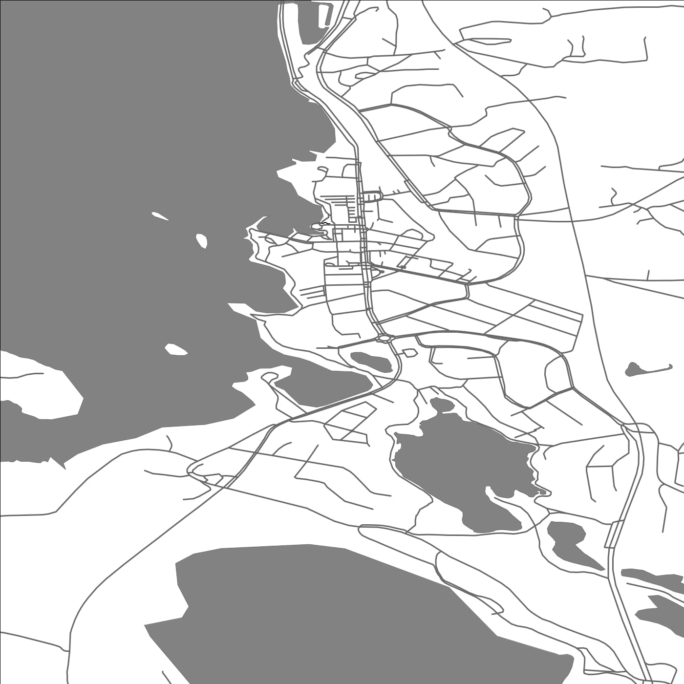 ROAD MAP OF PARIKKALA, FINLAND BY MAPBAKES