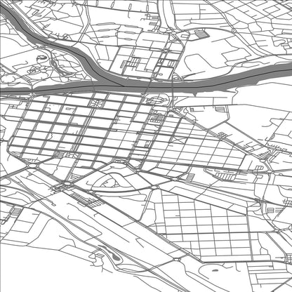 ROAD MAP OF PORI, FINLAND BY MAPBAKES