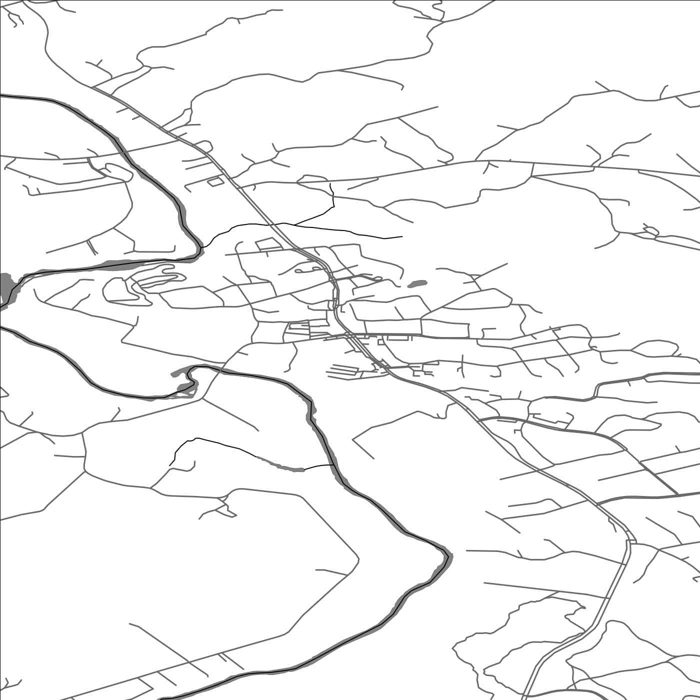 ROAD MAP OF PORNAINEN, FINLAND BY MAPBAKES