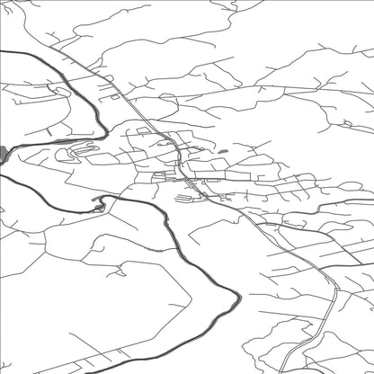 ROAD MAP OF PORNAINEN, FINLAND BY MAPBAKES