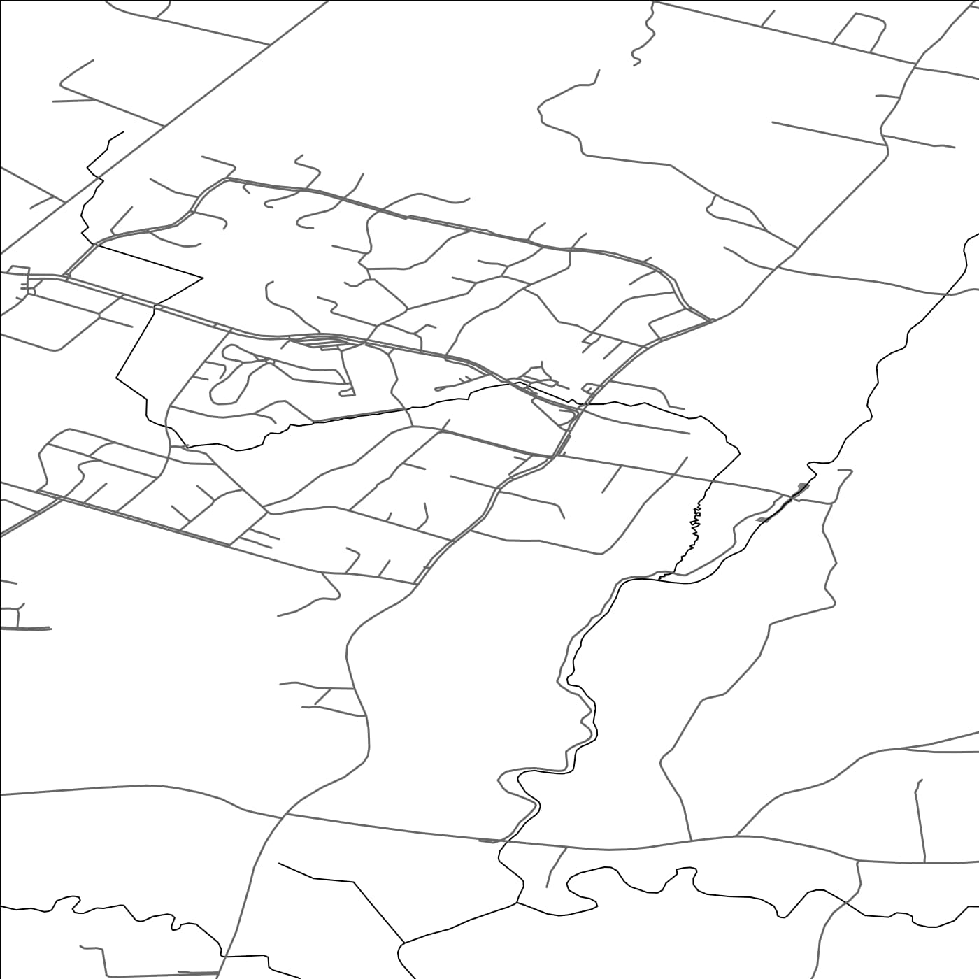 ROAD MAP OF PÖYTYÄ, FINLAND BY MAPBAKES