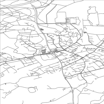 ROAD MAP OF RAJAMÄKI, FINLAND BY MAPBAKES