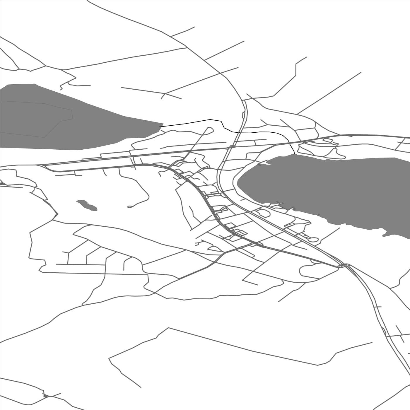 ROAD MAP OF RANTASALMI, FINLAND BY MAPBAKES