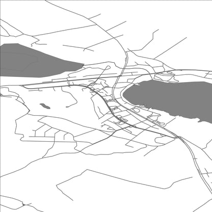 ROAD MAP OF RANTASALMI, FINLAND BY MAPBAKES