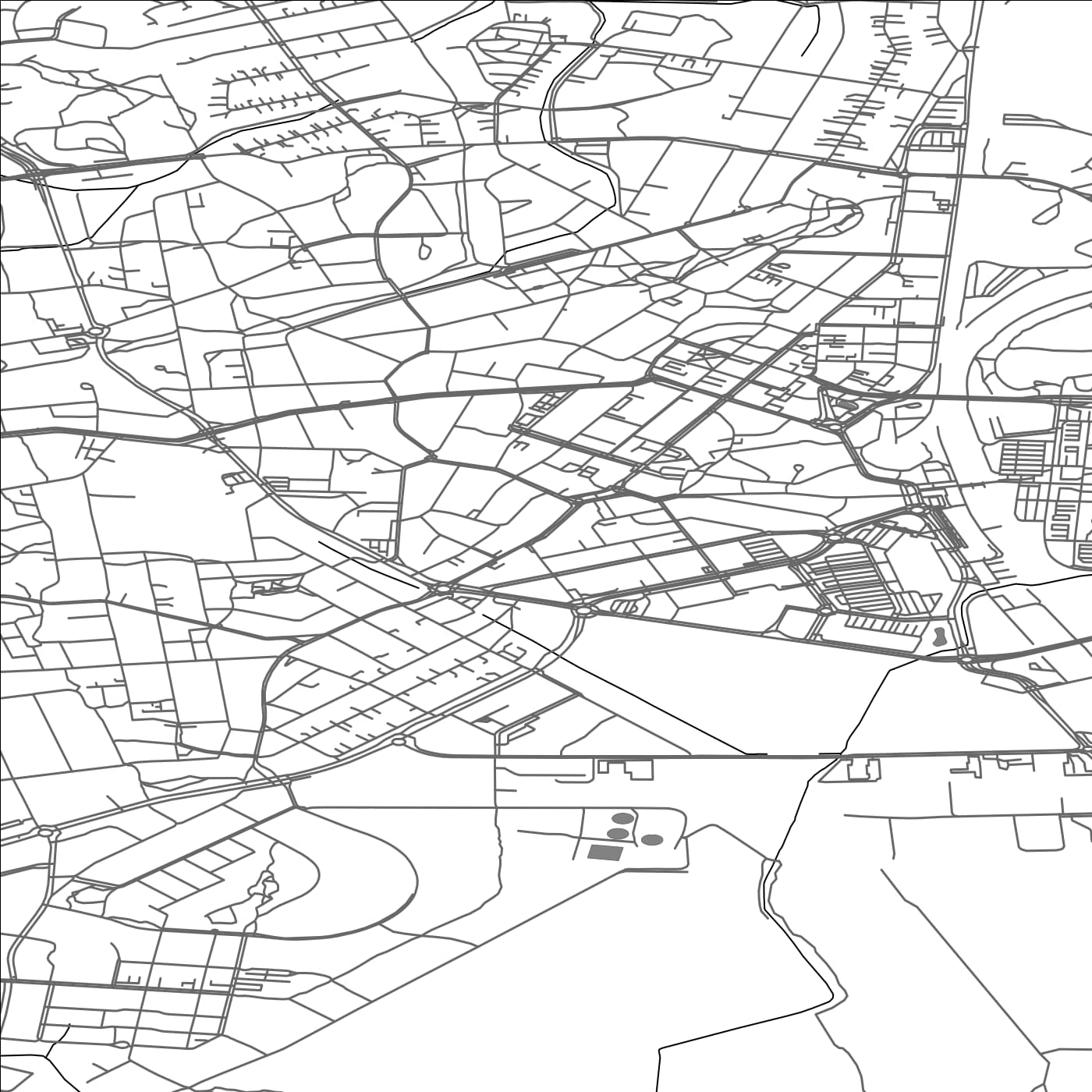 ROAD MAP OF RIIHIMÄKI, FINLAND BY MAPBAKES