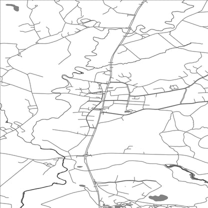 ROAD MAP OF RUSKO, FINLAND BY MAPBAKES