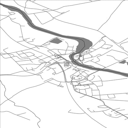 ROAD MAP OF RUUKKI, FINLAND BY MAPBAKES