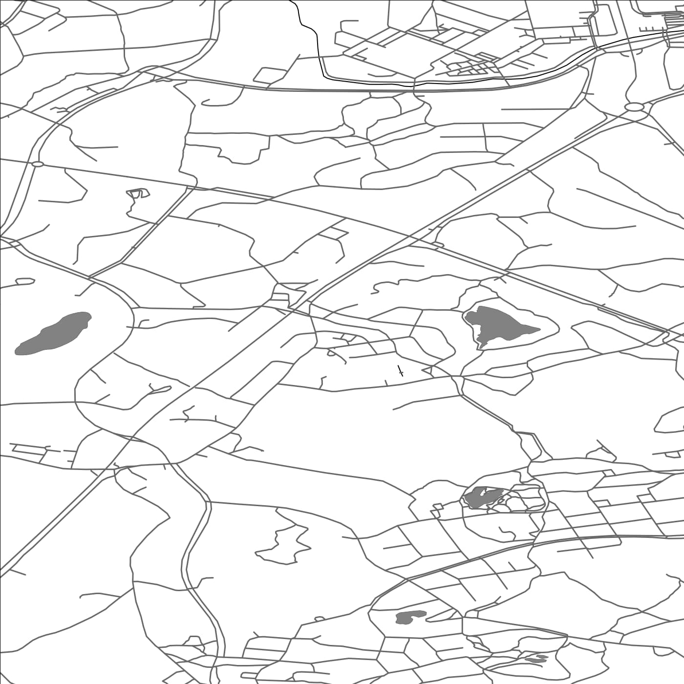 ROAD MAP OF SALOINEN, FINLAND BY MAPBAKES