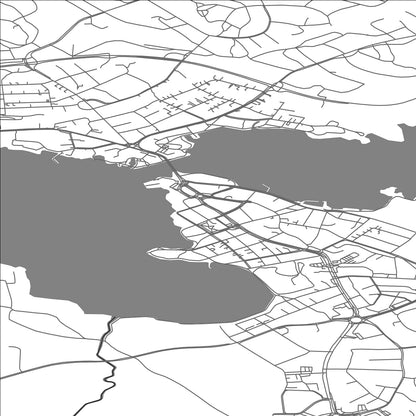 ROAD MAP OF SASTAMALA, FINLAND BY MAPBAKES