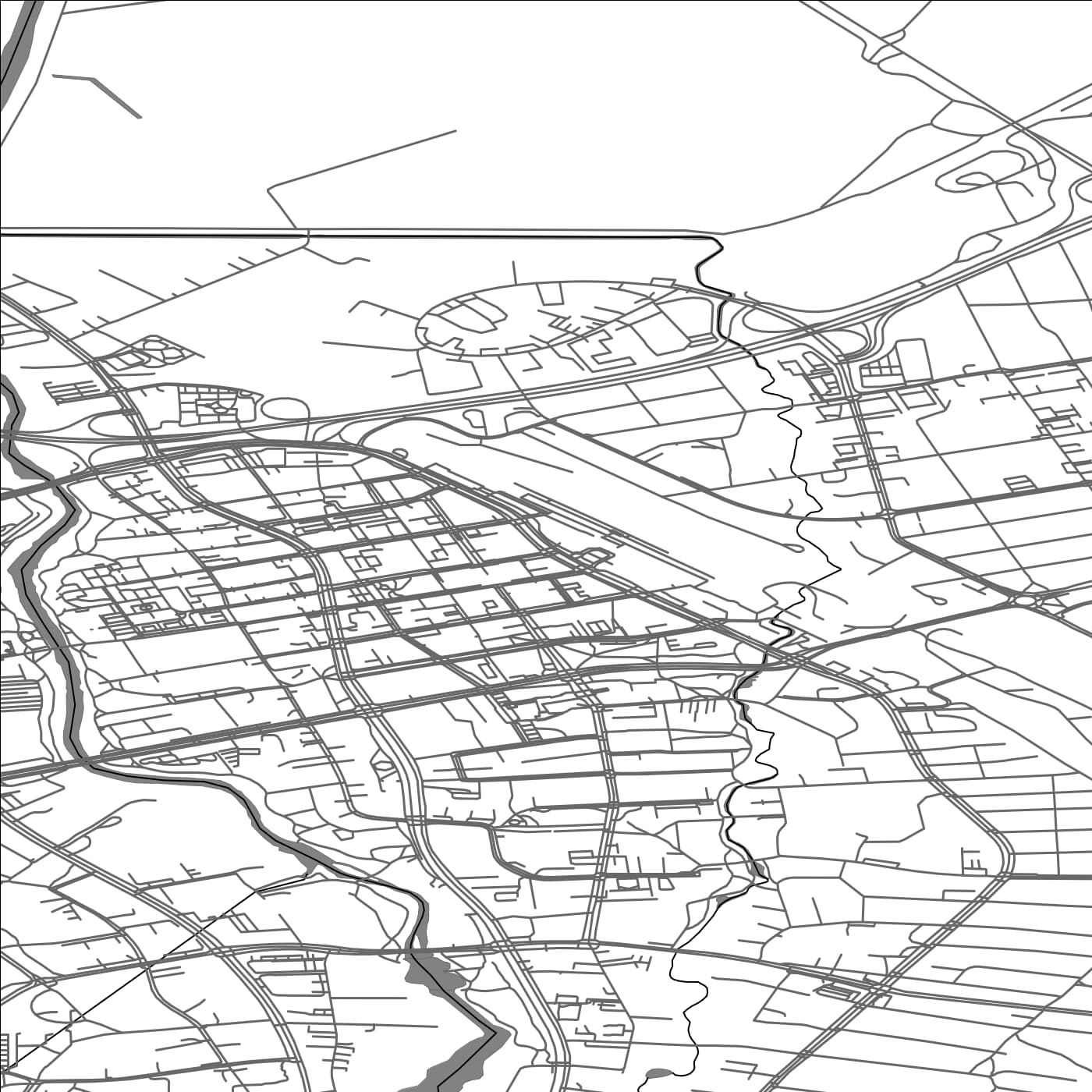 ROAD MAP OF SEINÄJOKI, FINLAND BY MAPBAKES