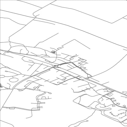 ROAD MAP OF SIEVI, FINLAND BY MAPBAKES