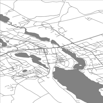 ROAD MAP OF SUONENJOKI, FINLAND BY MAPBAKES