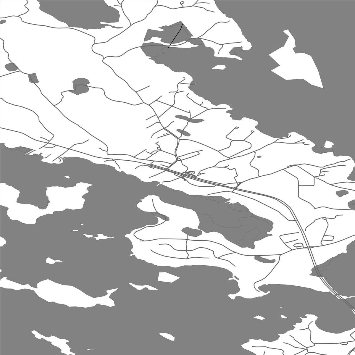 ROAD MAP OF TAIPALSAARI, FINLAND BY MAPBAKES