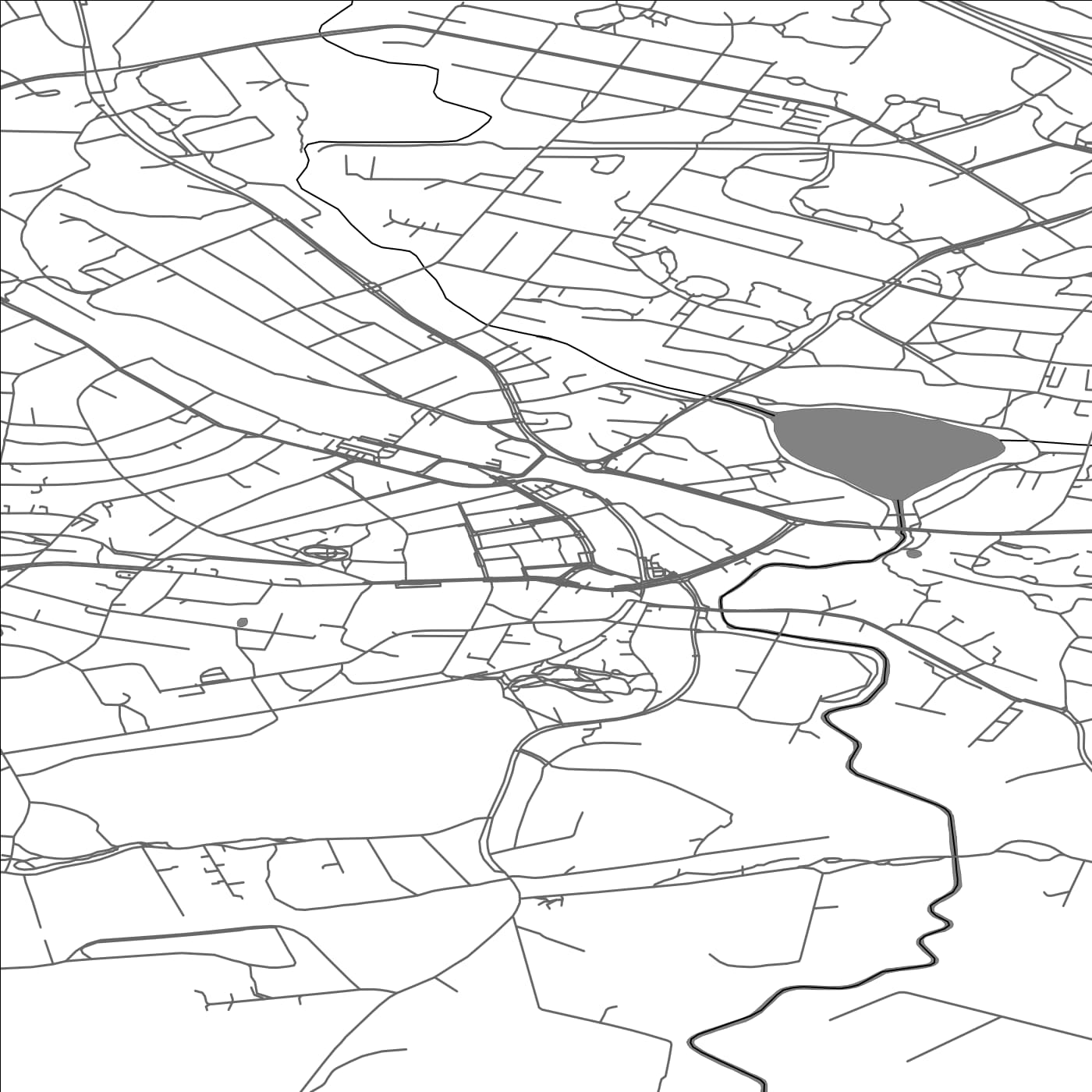 ROAD MAP OF TOIJALA, FINLAND BY MAPBAKES