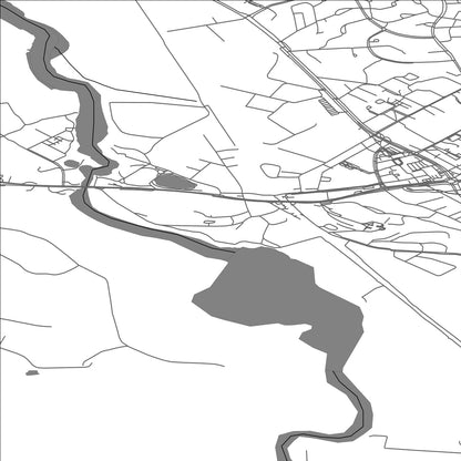 ROAD MAP OF TURENKI, FINLAND BY MAPBAKES