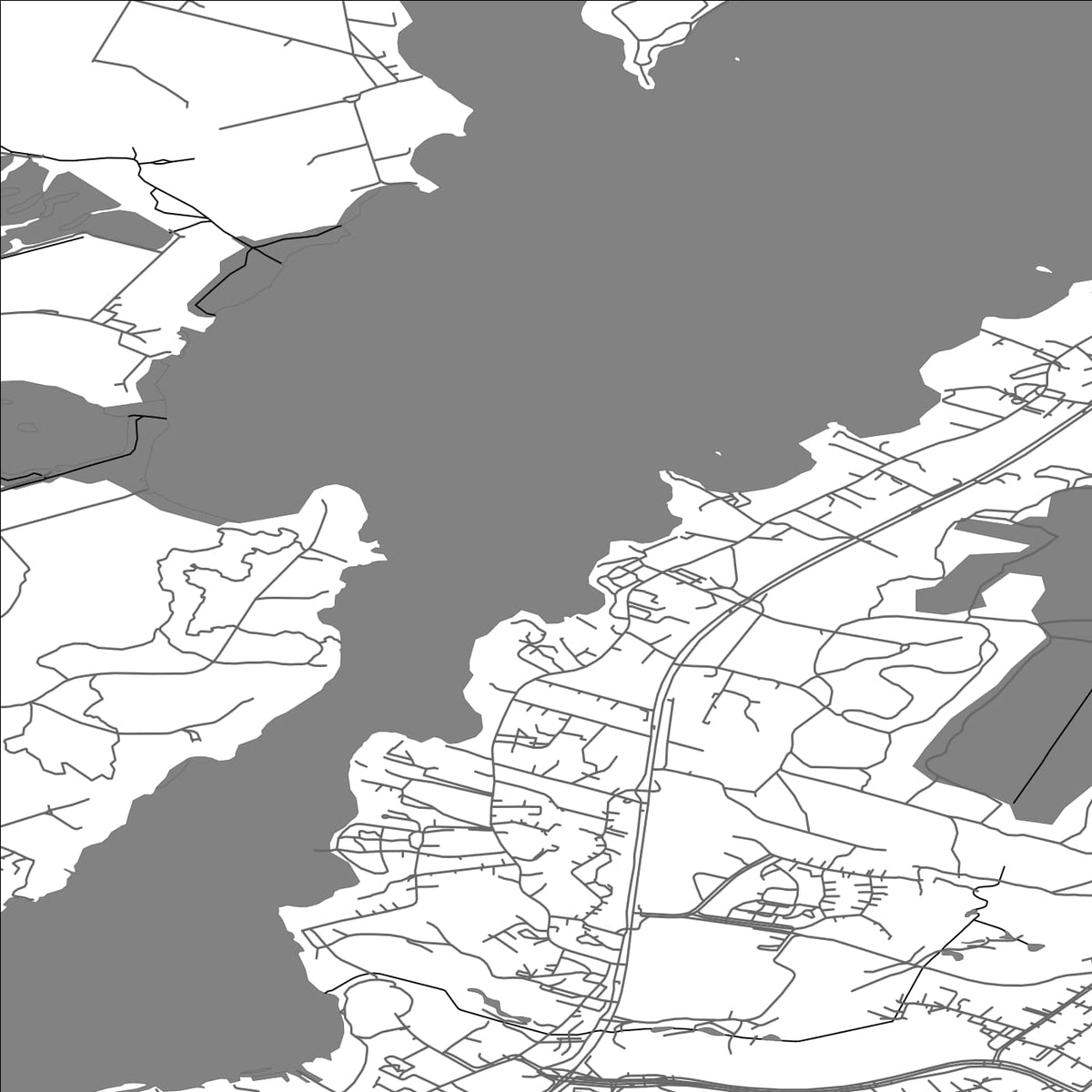 ROAD MAP OF TUUSULA, FINLAND BY MAPBAKES