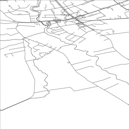 ROAD MAP OF TYRNÄVÄ, FINLAND BY MAPBAKES