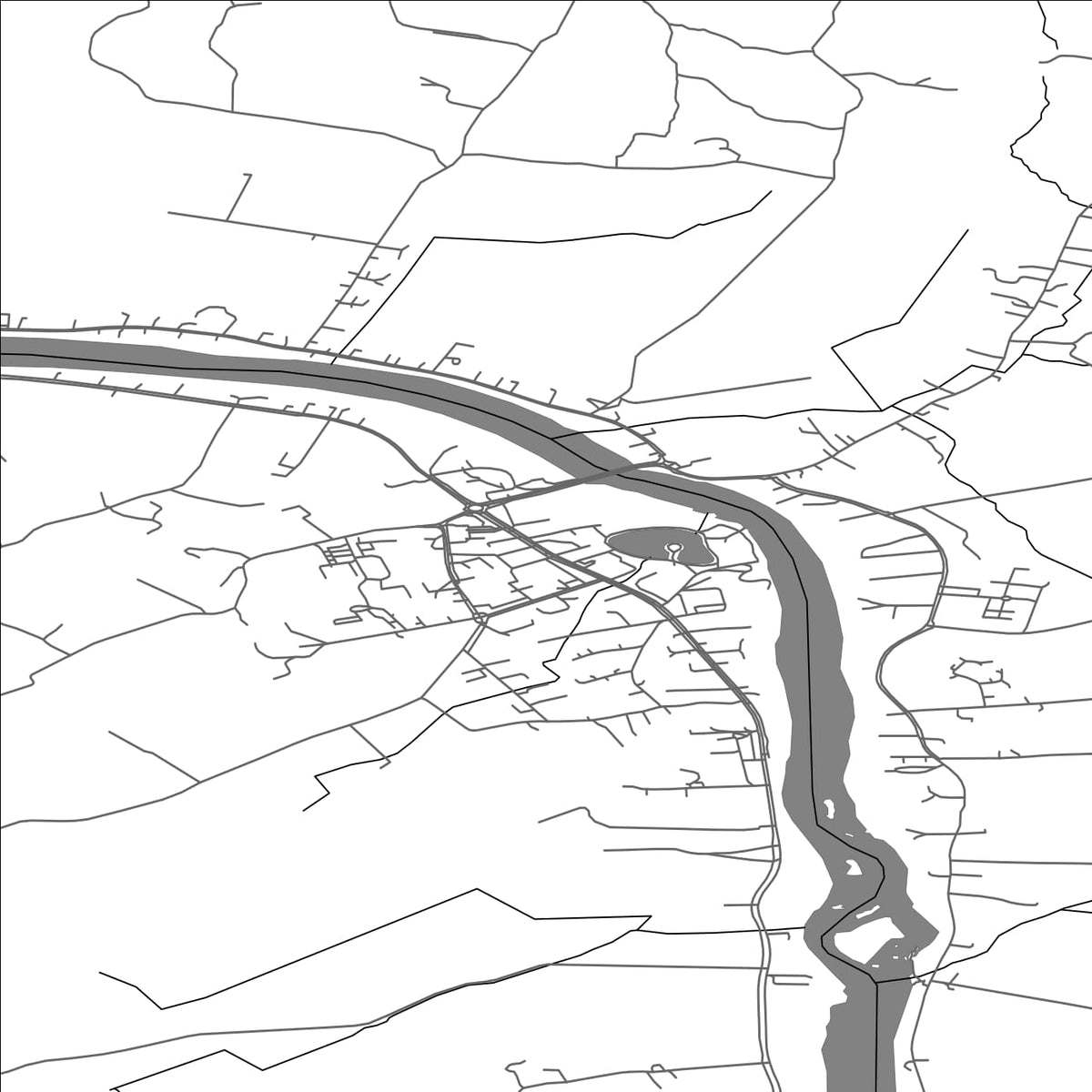 ROAD MAP OF VÄHÄKYRÖ, FINLAND BY MAPBAKES