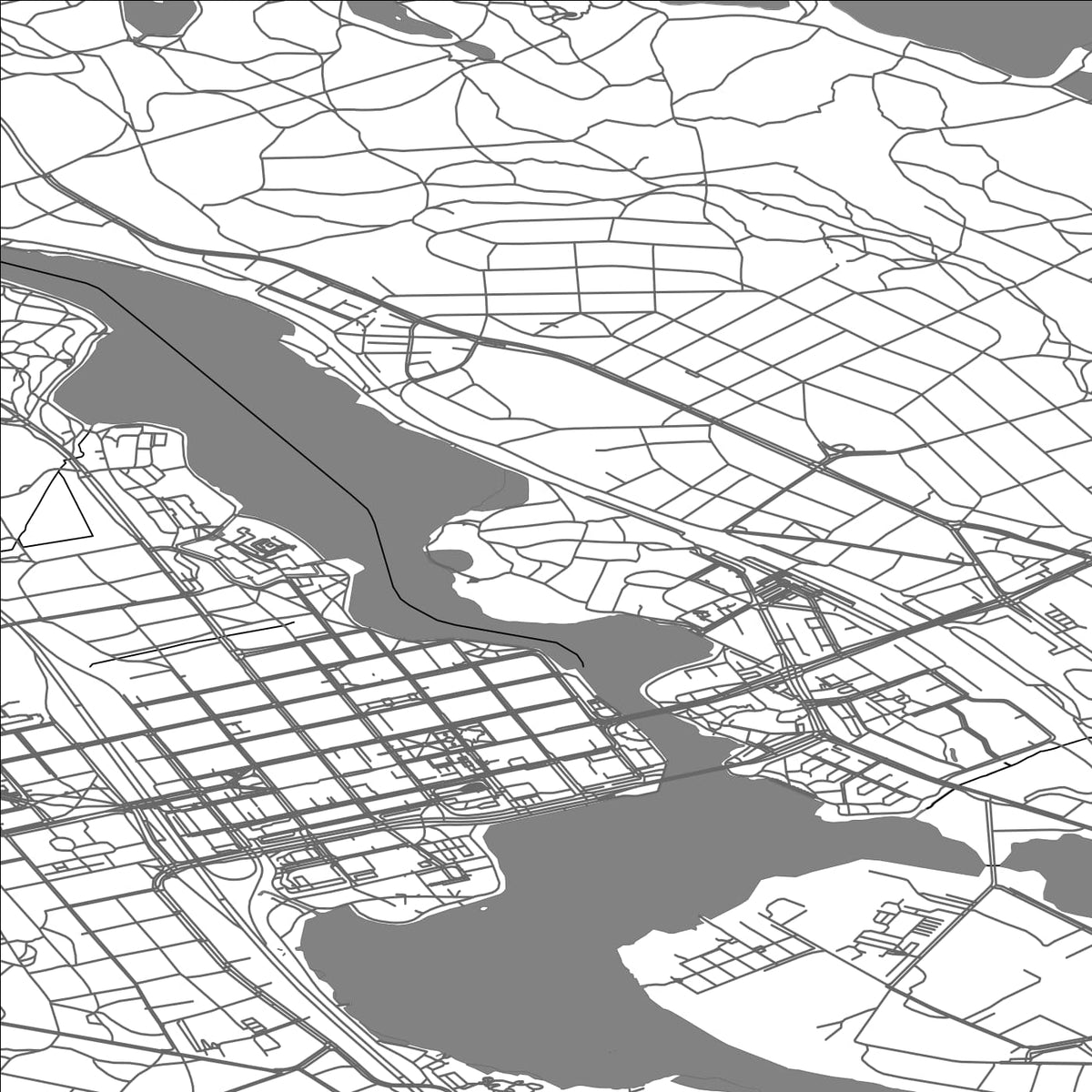 ROAD MAP OF VANAJA, FINLAND BY MAPBAKES
