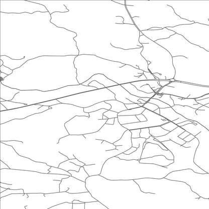 ROAD MAP OF VIROLAHTI, FINLAND BY MAPBAKES