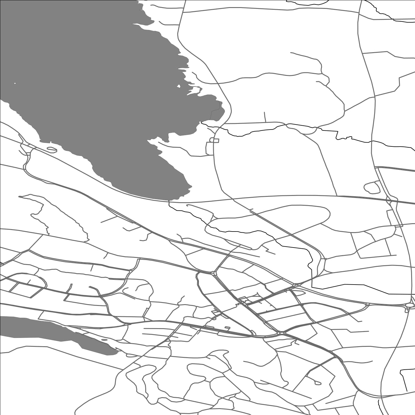 ROAD MAP OF VIRRAT, FINLAND BY MAPBAKES