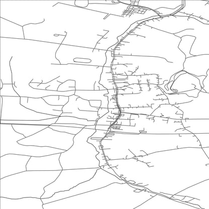 ROAD MAP OF VÖRÅ, FINLAND BY MAPBAKES