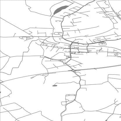 ROAD MAP OF YLIHÄRMÄ, FINLAND BY MAPBAKES