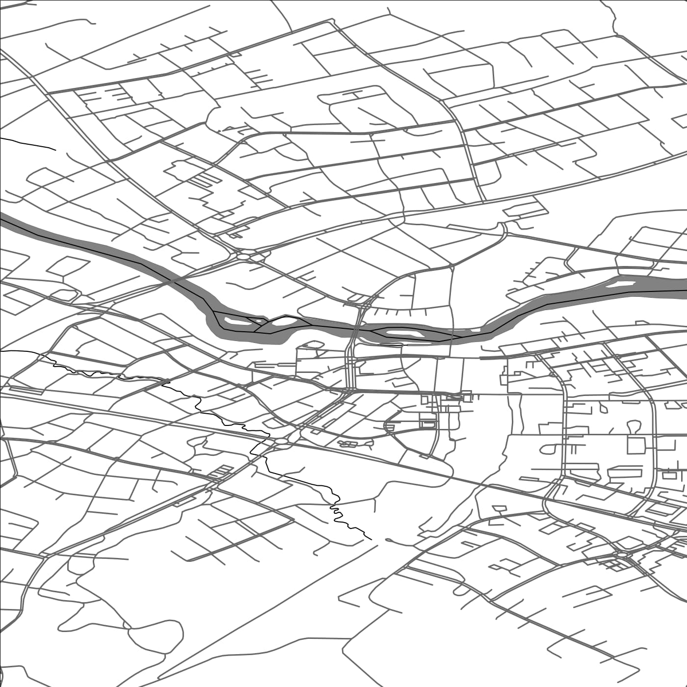 ROAD MAP OF YLIVIESKA, FINLAND BY MAPBAKES