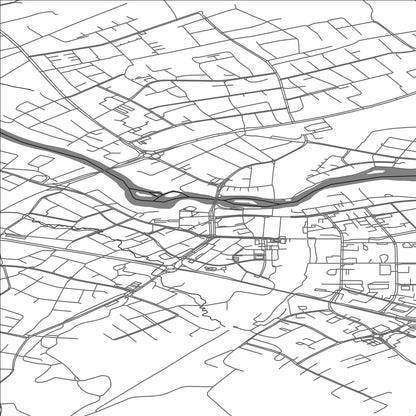 ROAD MAP OF YLIVIESKA, FINLAND BY MAPBAKES