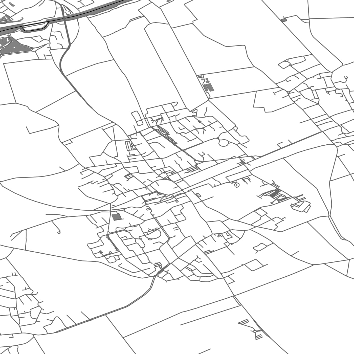 ROAD MAP OF ANNOEULLIN, FRANCE BY MAPBAKES