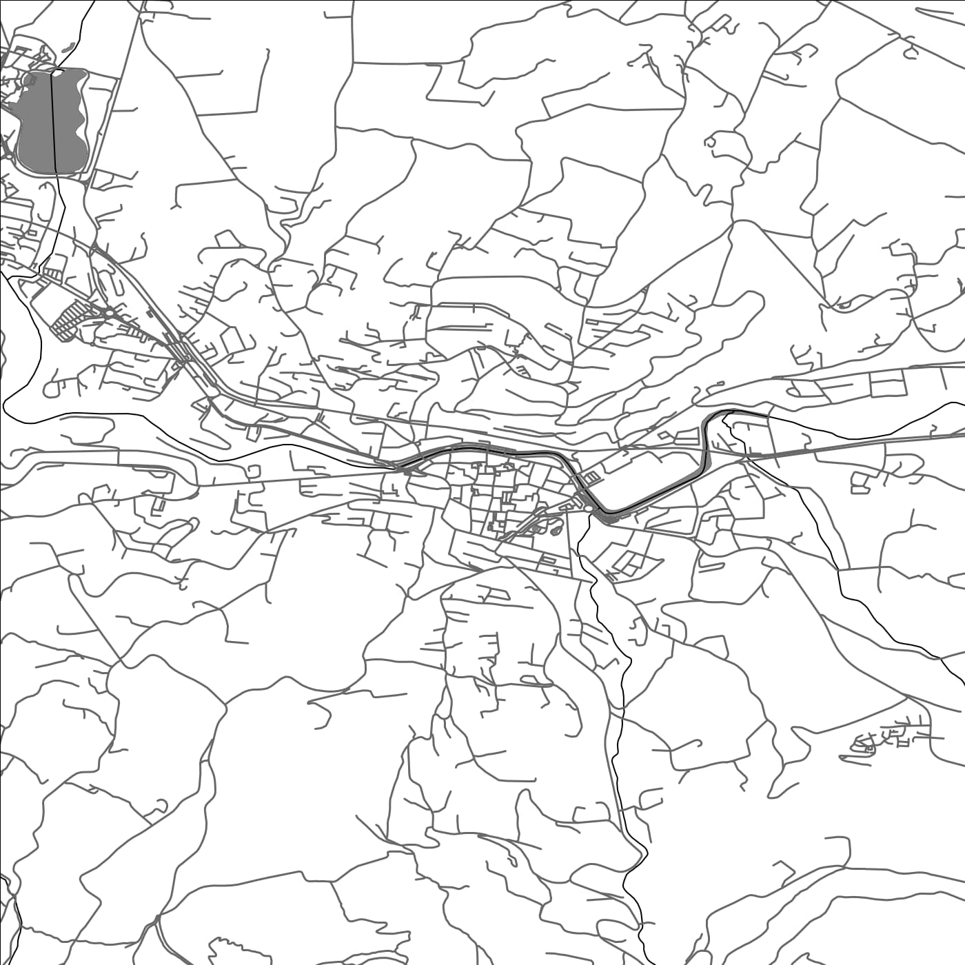 ROAD MAP OF APT, FRANCE BY MAPBAKES