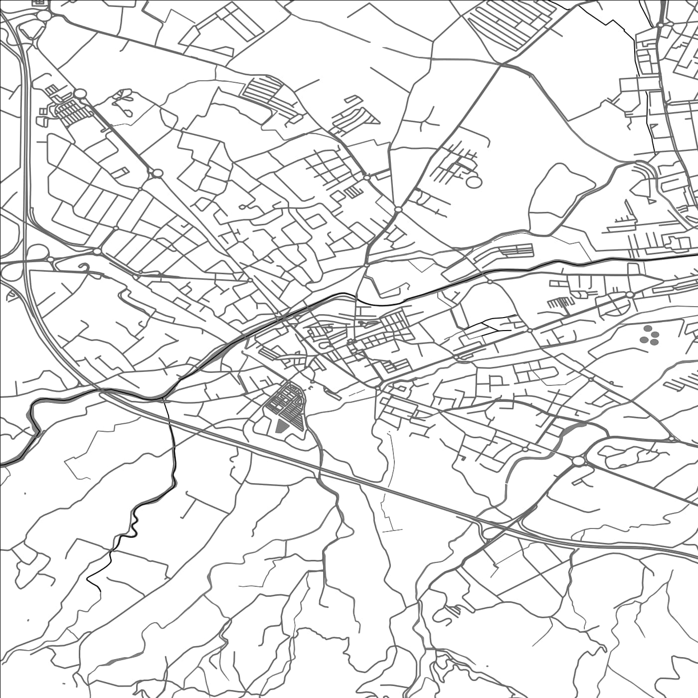 ROAD MAP OF ARGELES-SUR-MER, FRANCE BY MAPBAKES