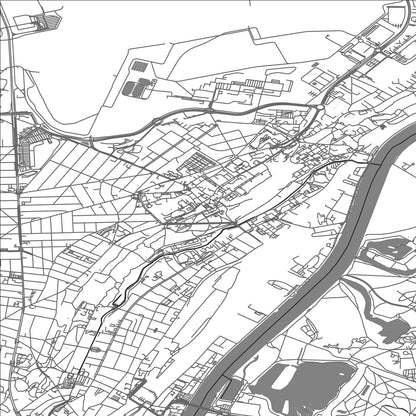 ROAD MAP OF ATHIS-MONS, FRANCE BY MAPBAKES