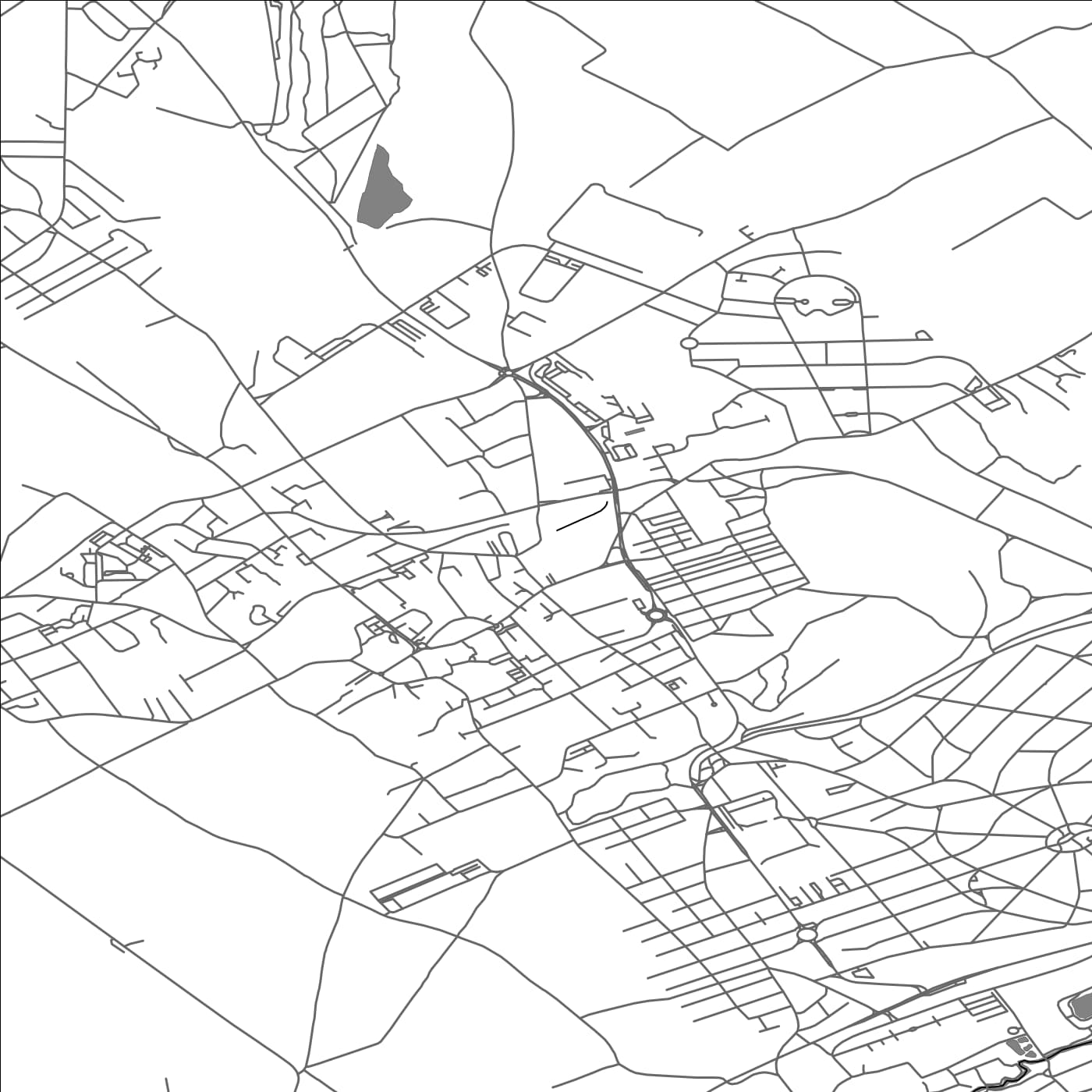 ROAD MAP OF AUCHEL, FRANCE BY MAPBAKES