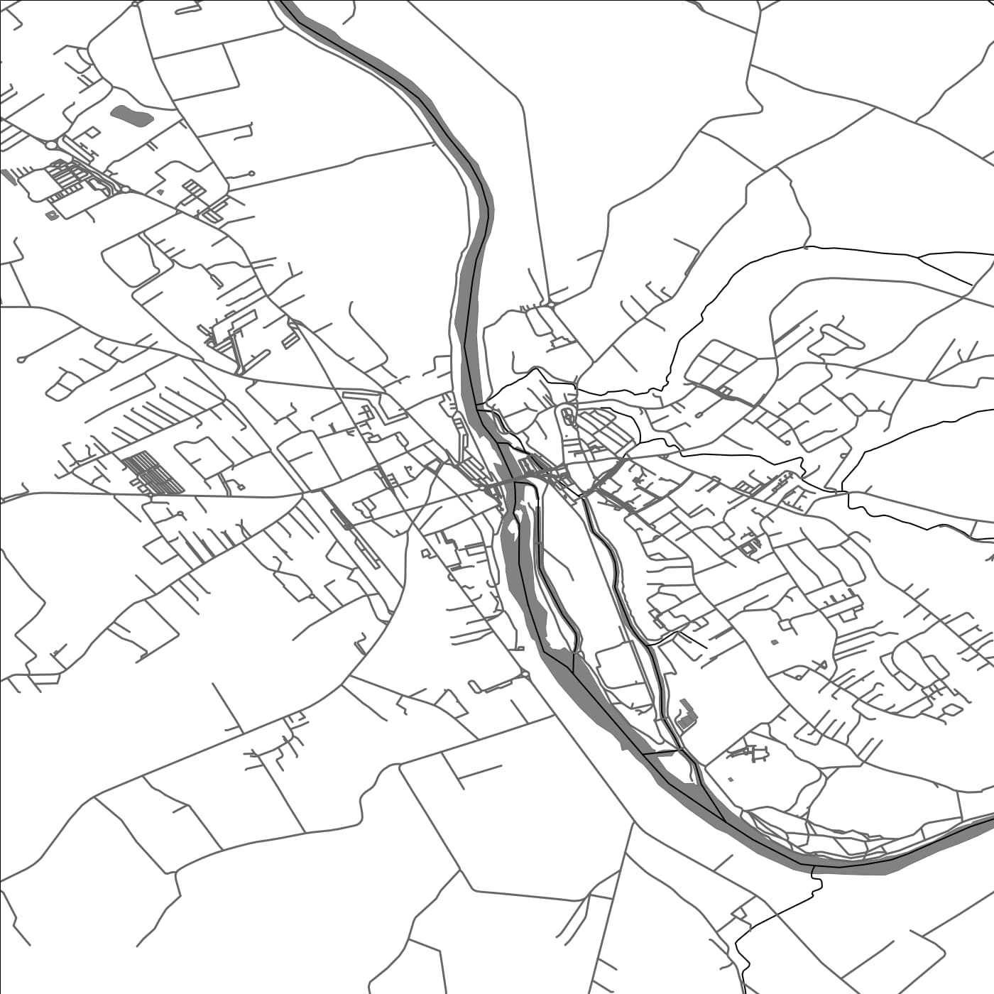 ROAD MAP OF AUTERIVE, FRANCE BY MAPBAKES