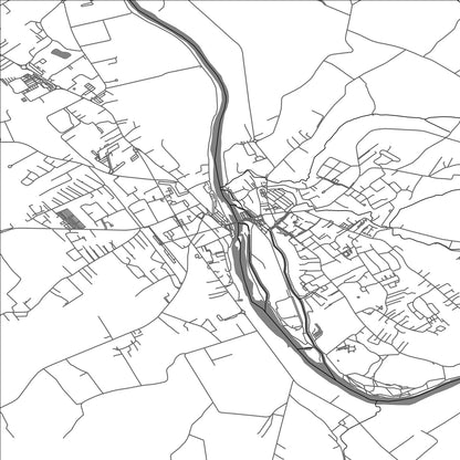 ROAD MAP OF AUTERIVE, FRANCE BY MAPBAKES