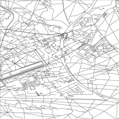 ROAD MAP OF AVON, FRANCE BY MAPBAKES