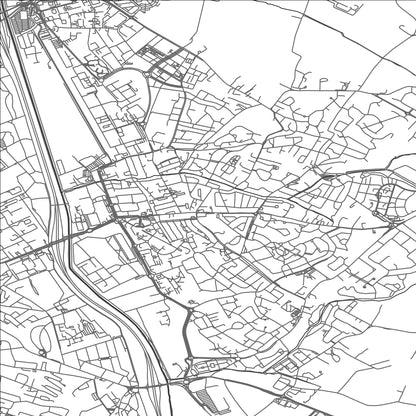 ROAD MAP OF BALMA, FRANCE BY MAPBAKES