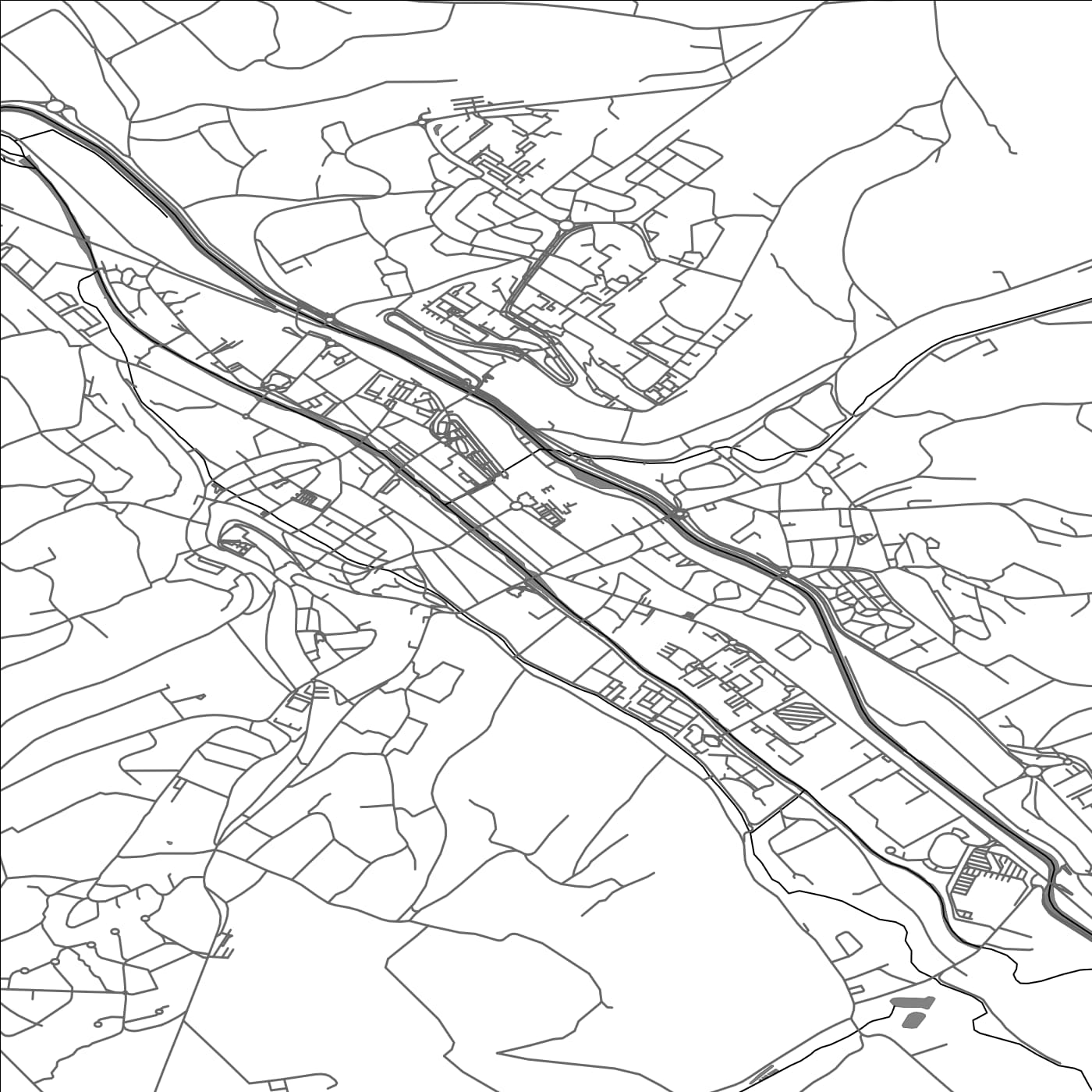 ROAD MAP OF BAR-LE-DUC, FRANCE BY MAPBAKES