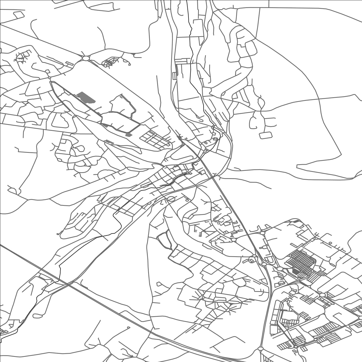 ROAD MAP OF BARENTIN, FRANCE BY MAPBAKES