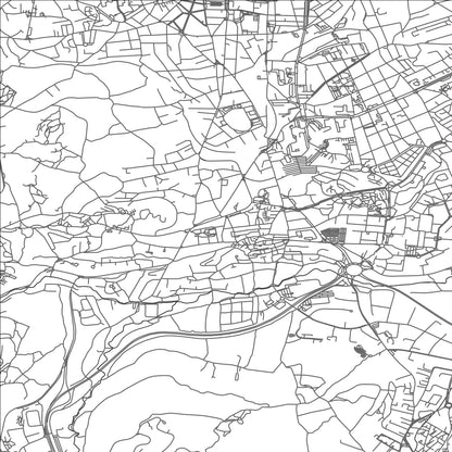 ROAD MAP OF BEAUMONT, FRANCE BY MAPBAKES