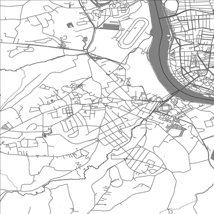 ROAD MAP OF BELLERIVE-SUR-ALLIER, FRANCE BY MAPBAKES