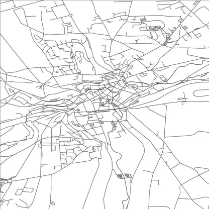 ROAD MAP OF BERNAY, FRANCE BY MAPBAKES