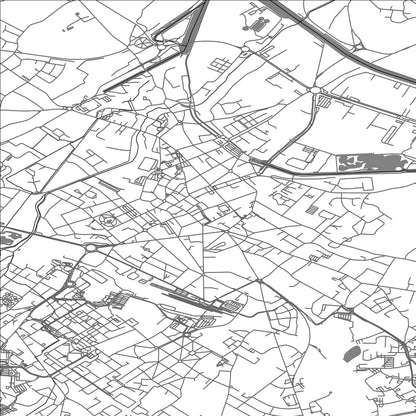 ROAD MAP OF BETHUNE, FRANCE BY MAPBAKES