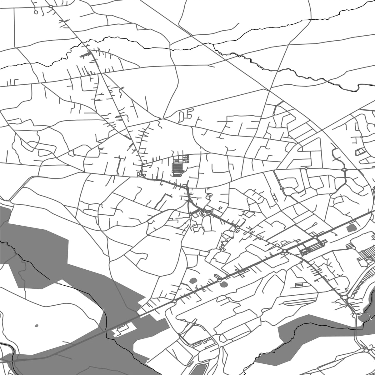 ROAD MAP OF BIGANOS, FRANCE BY MAPBAKES