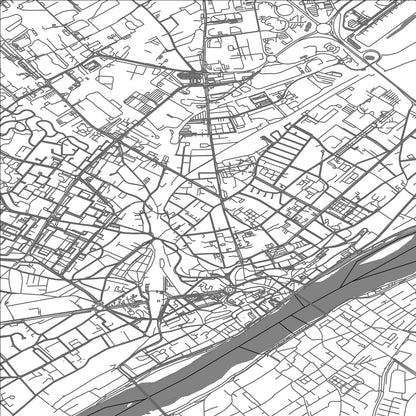 ROAD MAP OF BLOIS, FRANCE BY MAPBAKES