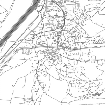 ROAD MAP OF BOLLENE, FRANCE BY MAPBAKES