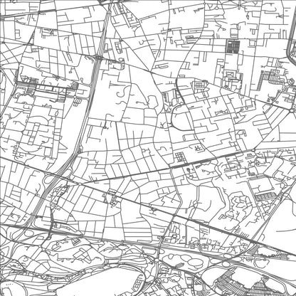 ROAD MAP OF BRON, FRANCE BY MAPBAKES