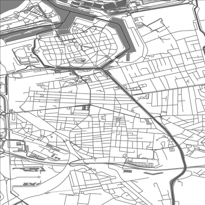 ROAD MAP OF CALAIS, FRANCE BY MAPBAKES